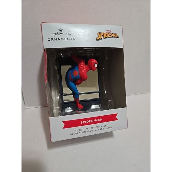 Hallmark Marvel (2024) SPIDER-MAN Christmas Tree Ornament #3HCM3422 - Picture 1 of 8